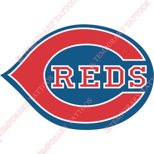 Cincinnati Reds Customize Temporary Tattoos Stickers NO.1533